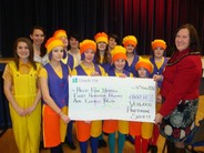 Help for Heroes charity donation of £800 by Verwood Pantomime Society